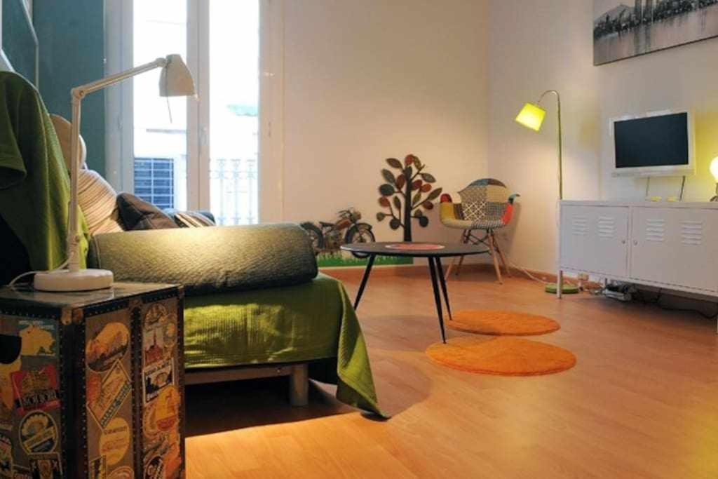 Calm Modern Apartment Барселона Экстерьер фото