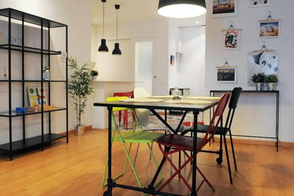 Calm Modern Apartment Барселона Экстерьер фото